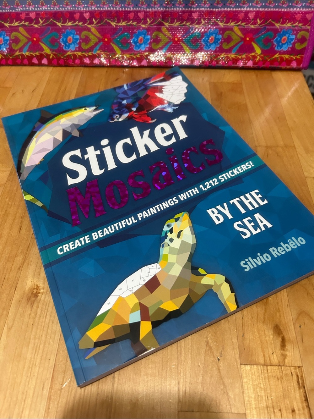 Sticker mosaics by the sea by Silvia rebelo